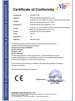 Shandong Keruide Heavy Machinery Co., Ltd.,