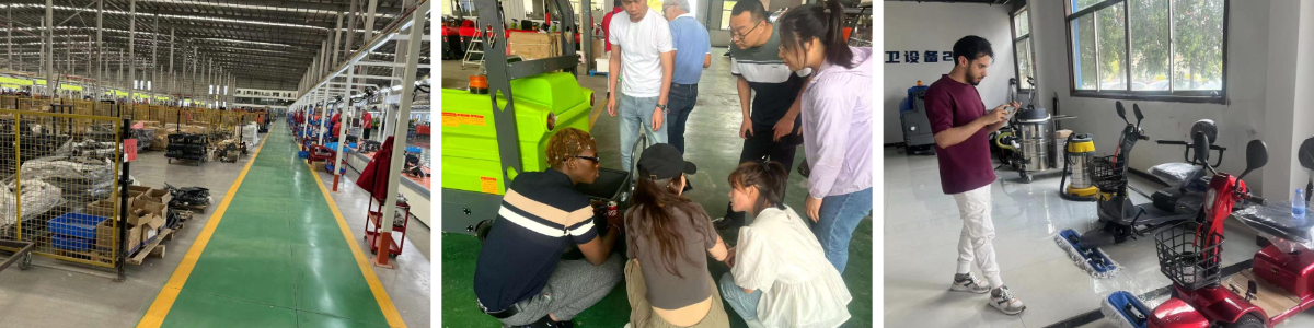 Un partner peruviano di lunga data ispeziona e spedisce spazzatrici personalizzate a Kereide