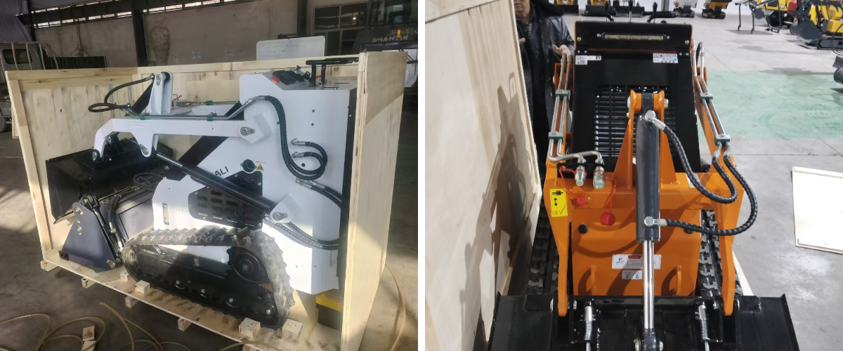 Minipala compatta del 2025 imballata e spedita in Italia in un container High Cube da 40 piedi Minipala compatta del 2025 imballata e spedita in Italia in un container High Cube da 40 piedi